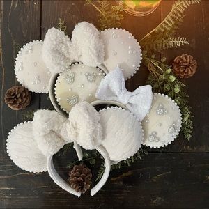 Winter Whites Minnie Ears